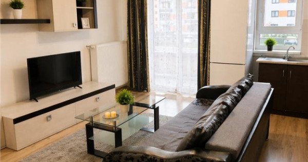 Apartament 2 camere, decomandat, etaj1, mobilat, utilat, par