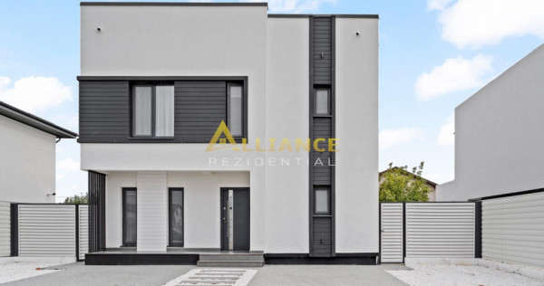 Casa moderna | 5 camere | Teren 444 mp | Finisaje la cheie