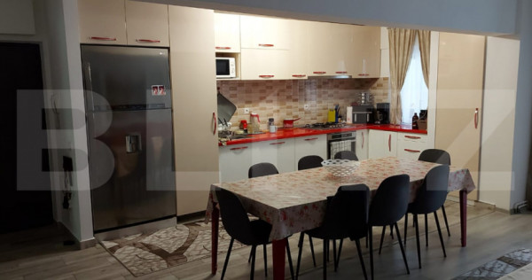 Apartament 5 camere, 100 mp, parter, pivniță 100 mp, zona