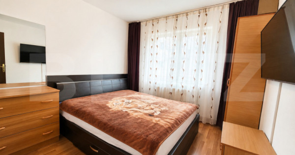 Apartament 3 camere, etaj intermediar, 53 mp, zona Dacia