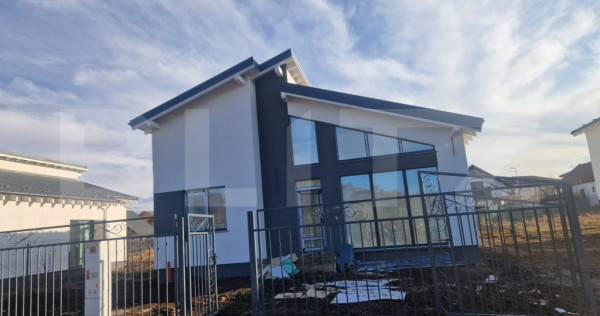 Casa Harman individuala , 600 mp teren , moderna, intabulata
