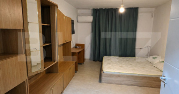 Garsonieră eficientă, mobilată, 22 mp, etaj 4/4 &ndash; zona