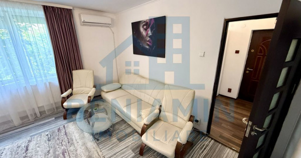 2 Camere - Etaj 3 - Centrala Proprie - AC - Mobilat - Uti...