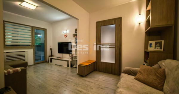 Apartament 2 camere 53 mp renovat mobilat etaj 1 Podu Roș