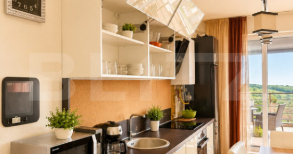 Penthouse 108 mp utili, terasă panoramică 34 mp , zona Bun