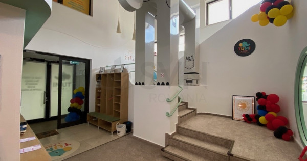 Spatiu comercial amenajat loc de joaca - predare afacere