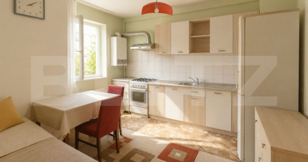 Apartament luminos, 1/2 camere, 33 mp, balcon, parcare, zona