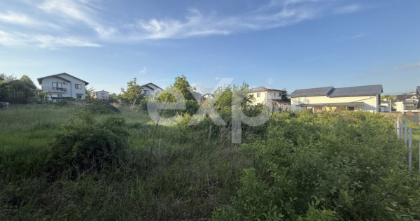Teren intravilan de v&acirc;nzare &ndash; Miroslava | 910 mp | Deschi