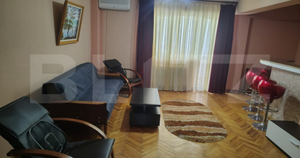 Apartament 2 dormitoare si living 86 mp, mobilat si utilat,