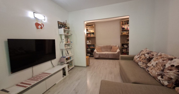 Apartament 2 camere complet renovat, Podu Roș 53 mp, etaj 1/10