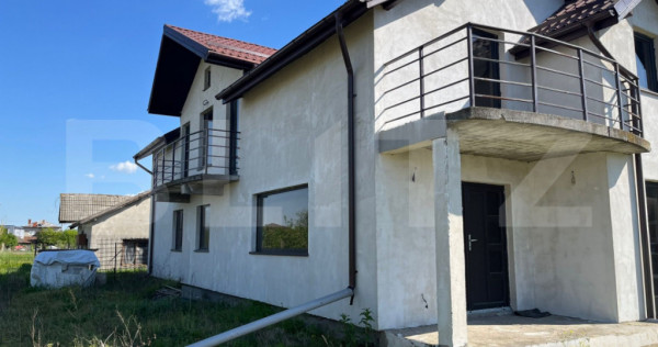 Casa P+M, semifinisata, 150 mp, 595 mp teren, Cart. Popoveni