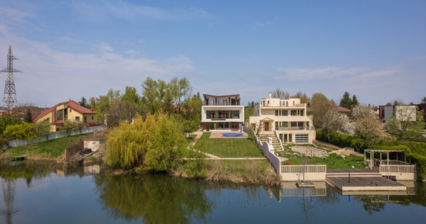 Proprietate rara cu acces direct la lacul Mogosoaia | Teren