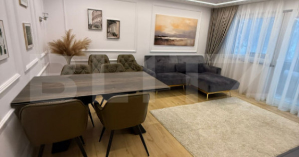 Apartament 3 camere, complet renovat, 65 mp, decomandat, car