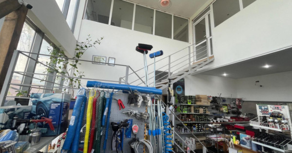 Spațiu comercial 564 mp + hală 274 mp | Teren 1.839 mp | z