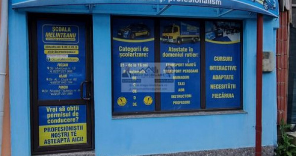 Spatiu comercial Adjud/Vrancea/ Teren de 564 mp