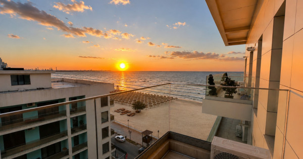 Apartament 2 camere | Vedere spre mare | Prima linie la pla