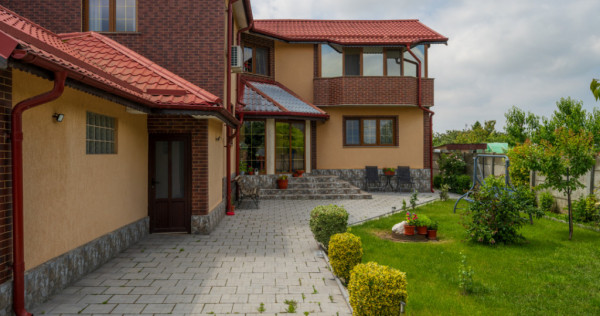 Afumați &ndash; Trandafirului, casă cărămidă 6 camere, tere