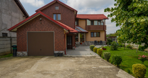 Afumați &ndash; Trandafirului, casă cărămidă 6 camere, tere