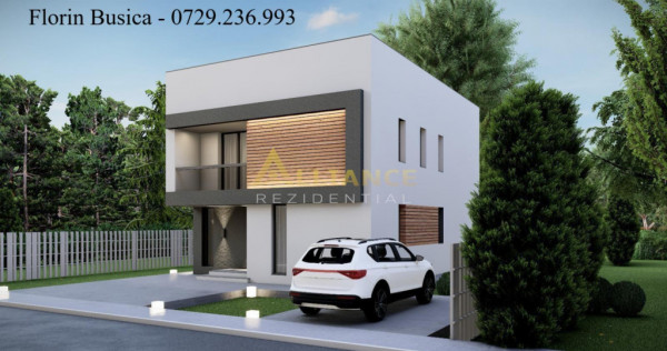 Vila individuala P 1E ~ 4 camere 3 bai ~ 355mp teren