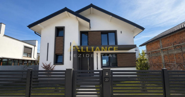 Vila individuala P M ~ 5 camere 2 bai ~ 260mp teren