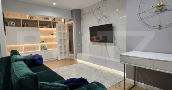 Apartament 3 camere decomandat, mobilat complet, zona Copou
