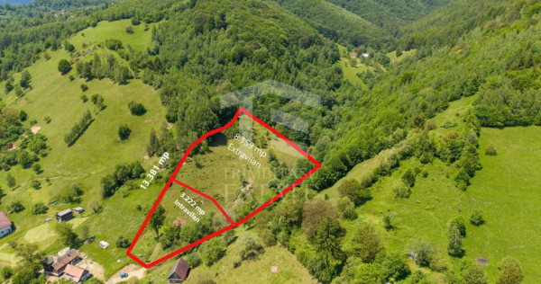 Moieciu de Jos |Teren 11.381 mp | Panoramă, potențial t...