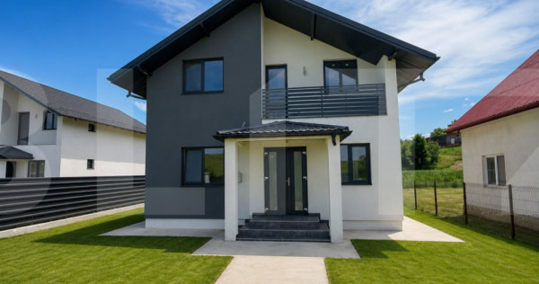 Casa individuala moderna P+M , Stauceni la 6 km de Botosani,