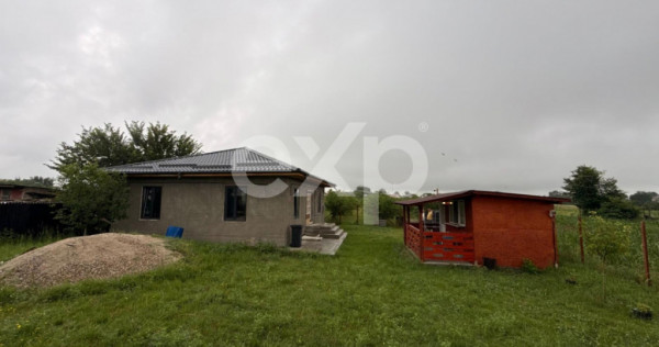 Casă semifinisată | Buzoiești | Teren generos 2.900 mp