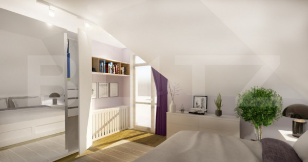 Apartament tip penthouse pe două niveluri Baciu | 3 terase