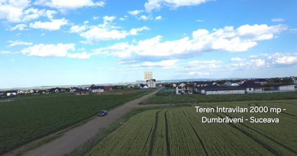 Teren Intravilan 2000 mp Dumbraveni Suceava