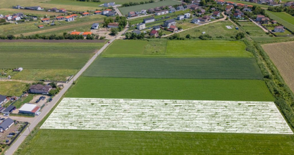 Teren 9.300 mp Stupini | Front 45.59 m la Asfalt | PUG Zo...