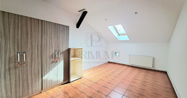 Spatiu birouri 5 camere la mansarda 160 mp - Semicentral