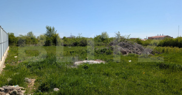 Teren intravilan, 750 mp, toate utilitățile la frontul ter