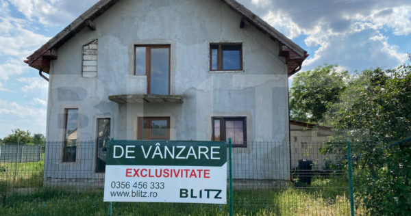 Casa individuala 4 camere, 142 mp, 1275 mp teren, zona Secea