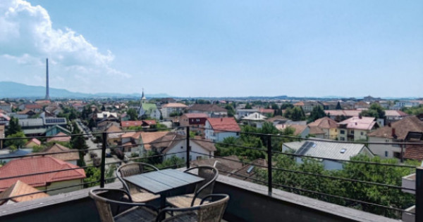 Apartament 2 camere 50 mp, terasă 50 mp, vedere panoramică