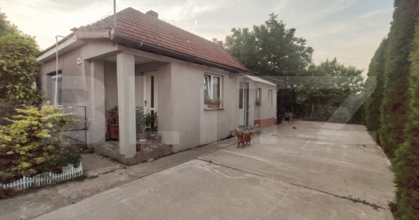Casa cu 2 camere, 60 mp, teren 5 ari, localitatea Dara- 15 m