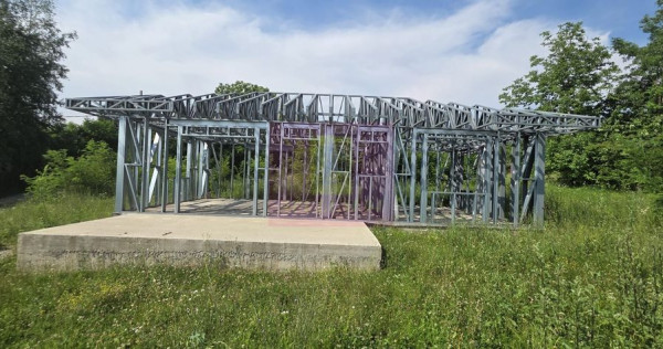 Casa pe structura metalica si teren de 757 mp de vanzare ...