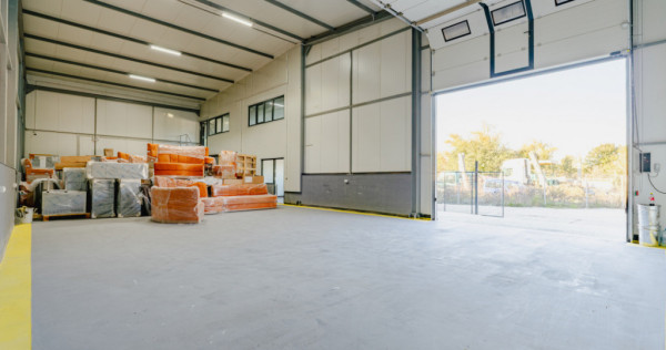 Hală 340 mp | Acces TIR | H 8 m | Depozitare | Năvodari