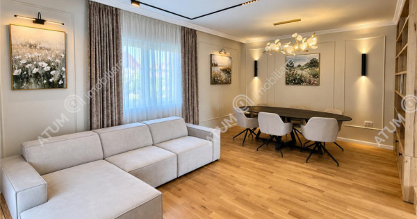 Se inchiriaza o casa superba cu 4 camere si 2 bai Sibiu zona
