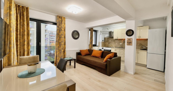 Apartament open space cu 2 camere si parcare in zona Coresi