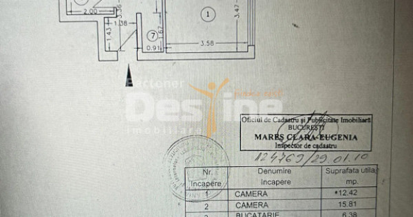 Apartament 2 camere decomandat | 46mp| Drumul Taberei | 92.8