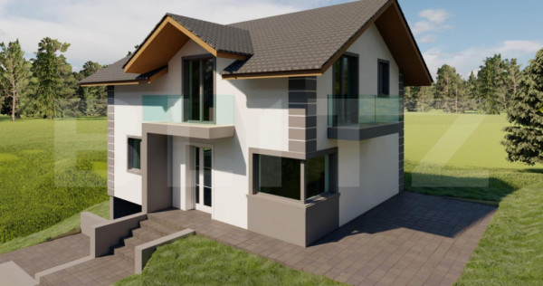 Casă individuală premium | 180 mp utili | Teren 420 mp - C