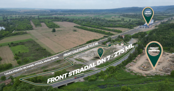 Platformă industrială cu acces strategic la DN7,oportunita