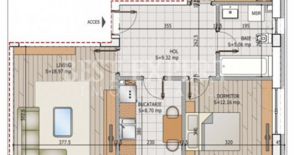 3 Camere | Bloc Nou | Compartimentare Eficientă | Pallady
