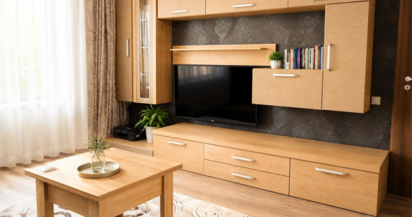 Apartament 2 camere decomandat mobilat si utilat, cu parcare