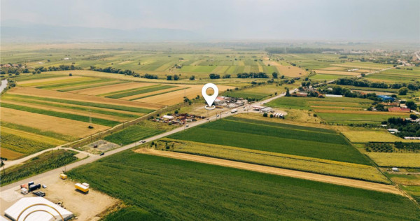 7.000 mp teren industrial premium la DN11, acces TIR, post t