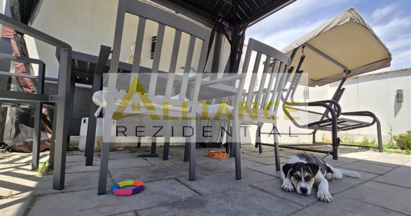 Mobilata si utilata- 3 camere- 2 bai+dressing-300m de aut...