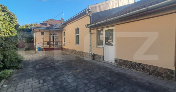 Casă și clădire fostă brutărie cu garaj, teren 403 mp Z