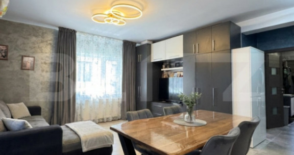 Apartament 3 camere, 60mp, balcon, etaj 1, parcare inclusă,