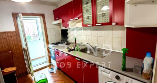 Ap 3 camere decomandate de &icirc;nchiriat | Mănăștur | Balcon